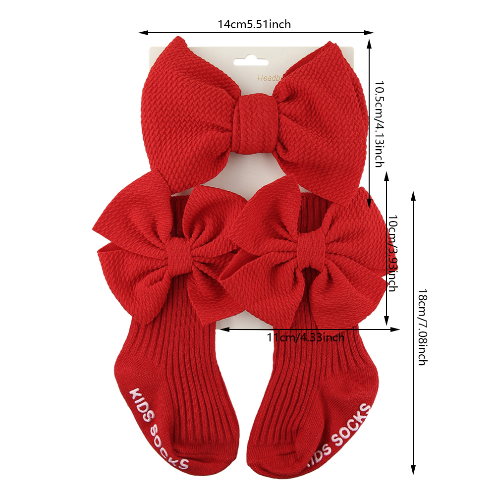 2 pièces/ensemble gros nœuds d - Unisex Baby Socks Non Slip avis et prix