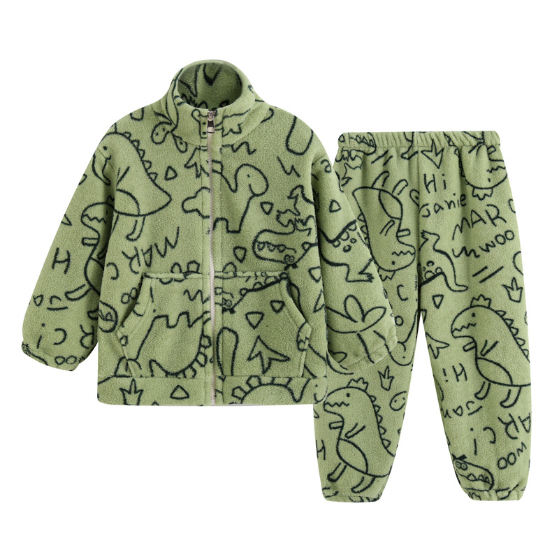 Ensemble de pyjama d’hiver en  - Toddler Boy Winter Fleece Jacket avis et prix