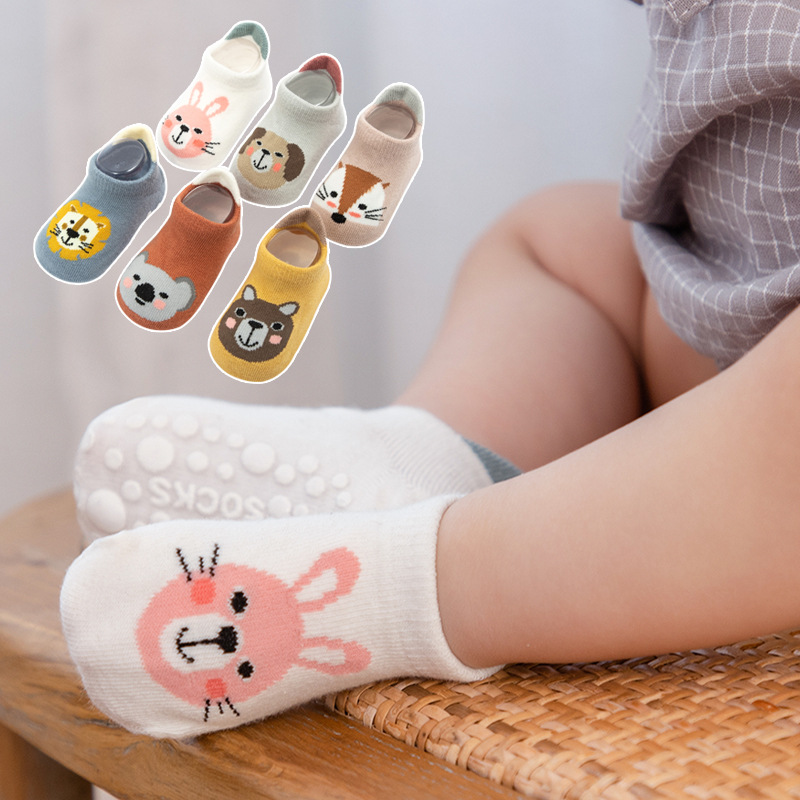 6 paires/lot nouveau-né bébé c - Unisex Baby Socks Non Slip avis et prix