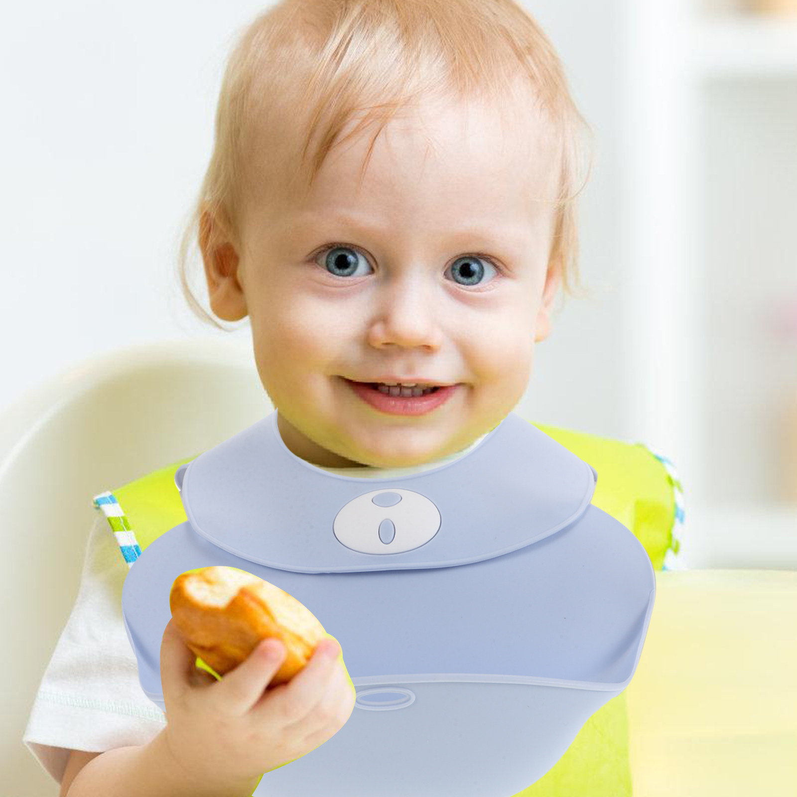 Bavoir pour bébé en silicone,  - Waterproof Baby Bibs Silicone avis et prix